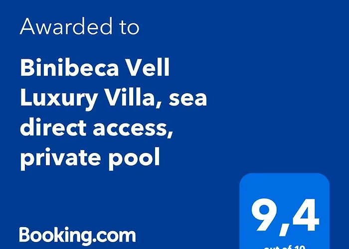 Vell Luxury Villa, Sea Direct Access, Private Pool *